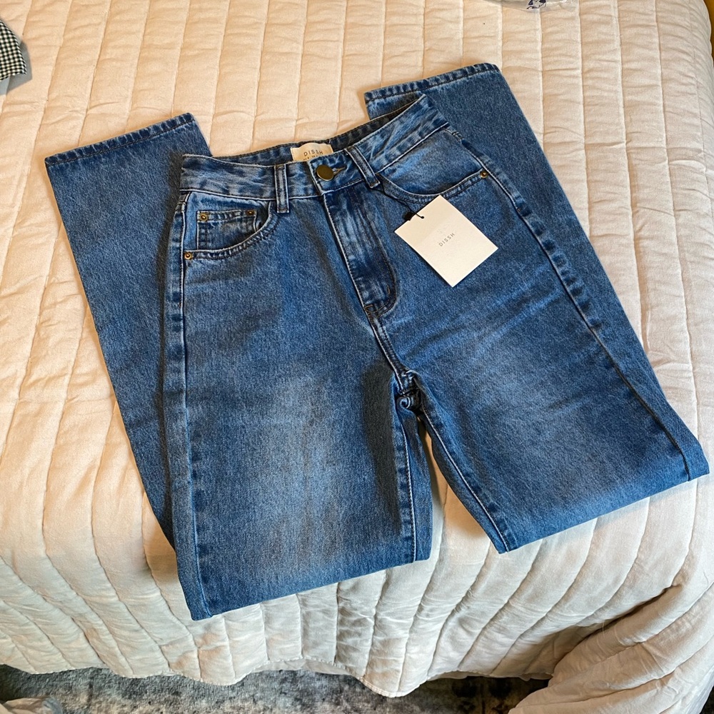 DISSH Finley Mid Straight Leg Jean NWT